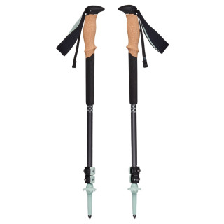 Bastoncini da trekking Black Diamond Pursuit Trekking Poles nero/verde Charcoal-Foam Green