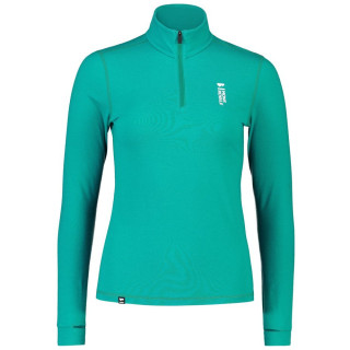 Maglietta sportiva da donna Mons Royale Cascade Merino Flex 200 1/4 Zip blu Marina