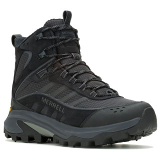 Scarpe da uomo Merrell Moab Speed 2 Thermo Mid Wp nero triple black