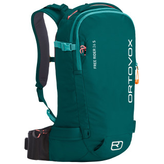 Zaino da scialpinismo Ortovox Free Rider 26 S verde Pacific Green