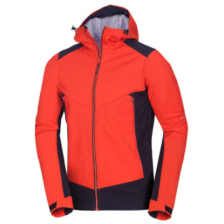 Giacca softshell da uomo Northfinder Morris rosso/nero 361redblack