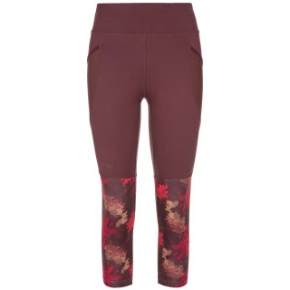 Leggings 3/4 da donna Kilpi Solas-W rosso