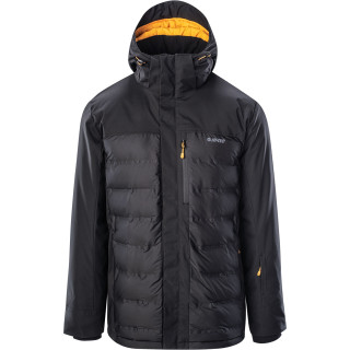 Giacca da uomo Hi-Tec Helmir nero Black/Bright Marigold