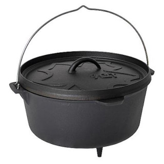 Pentola da campeggio Bo-Camp Dutch Oven 9QT nero Black