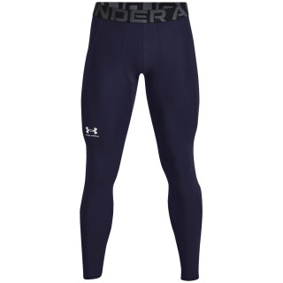 Pantaloni termici da uomo Under Armour HG Armour Leggings blu scuro Midnight Navy / / White