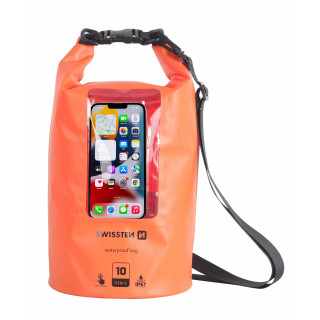 Custodia impermeabile Swissten WATERPROOF ORANŽOVÉ (10L) arancione