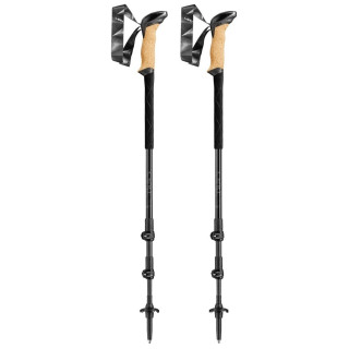 Bastoncini da trekking Leki Black Series Carbon nero black-black gray-dark anthracite