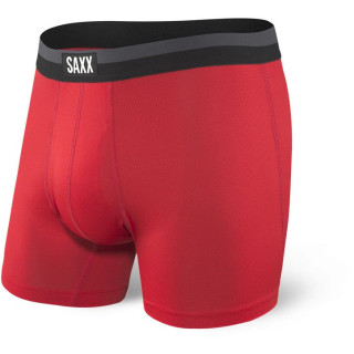 Boxer da uomo Saxx Sport Mesh BB Fly rosso/nero Red