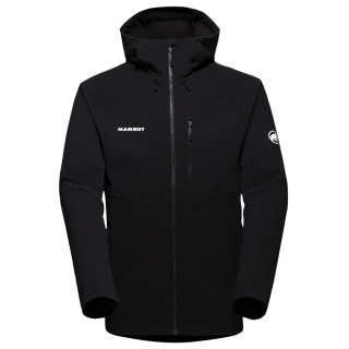 Giacca softshell da uomo Mammut Ultimate Comfort SO Hooded Jacket Men nero black