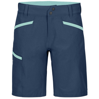 Pantaloncini da donna Ortovox Pelmo Shorts W blu scuro Deep Ocean