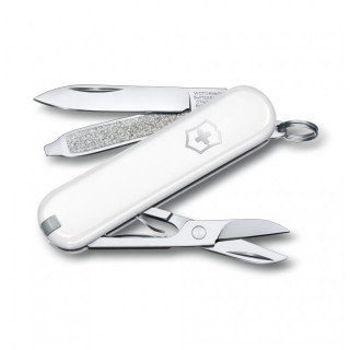 Coltello da tasca Victorinox Classic SD Colors bianco Falling Snow