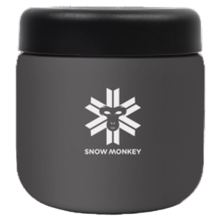 Thermos per il cibo Snow Monkey Foodie Mini 350 ml nero granite