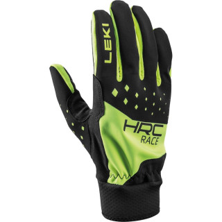 Guanti da sci di fondo Leki HRC Race nero/verde black-neon yellow