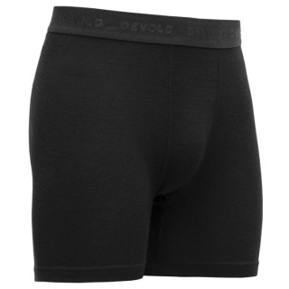 Boxer sportivi da uomo Devold Lauparen Merino 190 Boxer Man nero Black