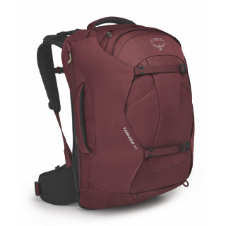 Borsa da viaggio Osprey Fairview 40 rosso zircon red