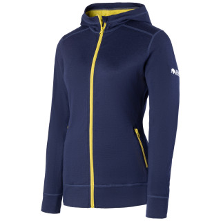 Felpa da donna Zulu Merino Hoodie 230 blu Navy