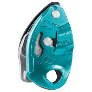 Assicuratore con sistema frenante Petzl GriGri blu