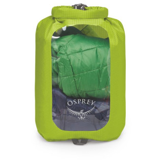 Borsa impermeabile Osprey Dry Sack 12 W/Window verde limon green