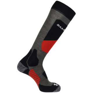 Calzettoni Salomon S/Access nero Beluga / GRENADINE / BLACK