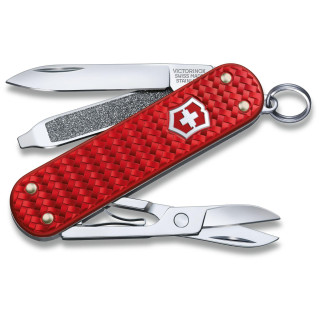 Coltello chiudubile Victorinox Classic Precious Alox rosso Iconic Red