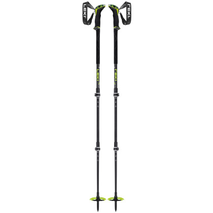 Bastoncini da skialp Leki Guide 3 nero/verde black-neonyellow-dark anthracite