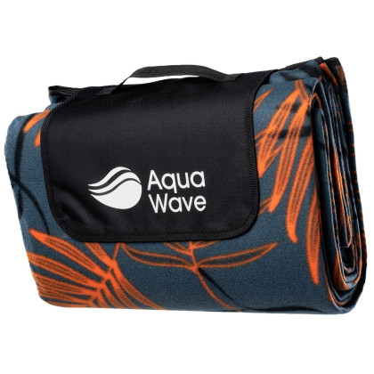 Coperta da picnic Aquawave Salva Blanket arancione OrangePalmsPrint