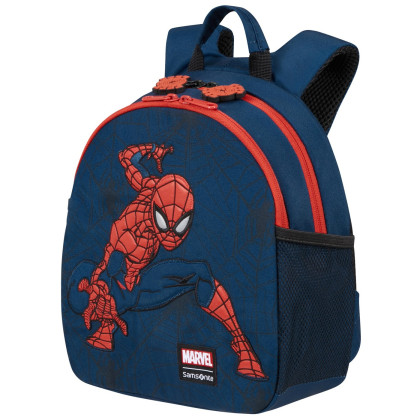 Zaino bambino Samsonite Disney Ultimate 2.0 Bp S Marvel blu/rosso Spiderman Web