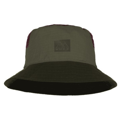 Cappello Buff Sun Bucket Hat verde Hak Khaki