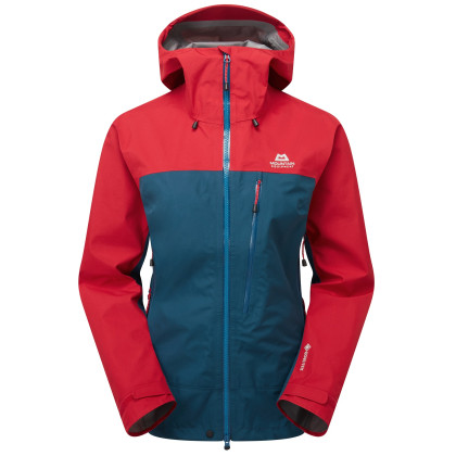 Giacca da donna Mountain Equipment Makalu Wmns Jacket rosso/blu Majolica/Capsicum