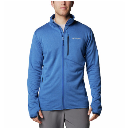 Felpa da uomo Columbia Park View™ Fleece Full Zip blu Mountain Blue