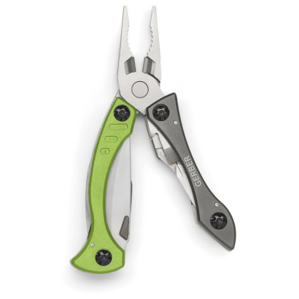 Multitool Gerber Crucial Grey verde Green