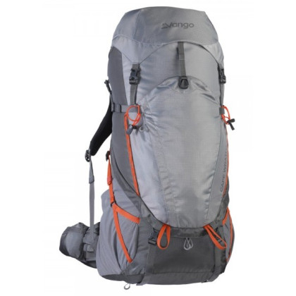 Zaino Vango Wrath 60:70 grigio/arancio Android Grey / Cayenne Orange