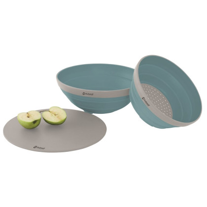 Set di ciotole e scolapasta Outwell Collaps Bowl & Colander Set azzurro Classic Blue