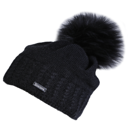 Cappello da donna Sherpa Gaia Marino nero mel black