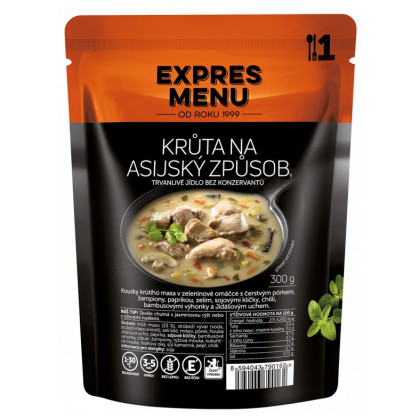 Pasto pronto Expres menu Tacchino all'asiatica 300 g