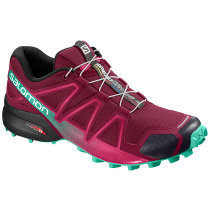 Scarpe da donna Salomon Speedcross 4 W rosso BeetRed/Electric