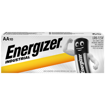 Batterie Energizer Industrial AA/10 argento
