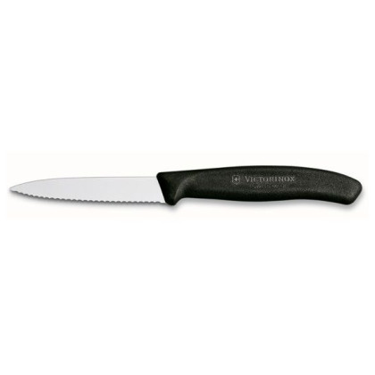 Coltello per verdure Victorinox vlnitý 8 cm nero Black