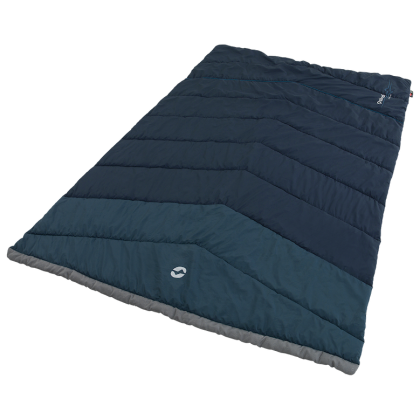 Sacco a pelo rettangolare Outwell Caldera Duvet blu scuro Night Blue