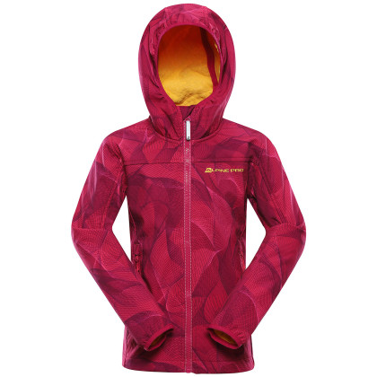 Giacca softshell per bambini Alpine Pro Hooro rosa cabaret