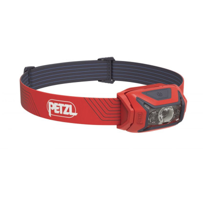 Lampada frontale Petzl Actik 450 lm rosso Red