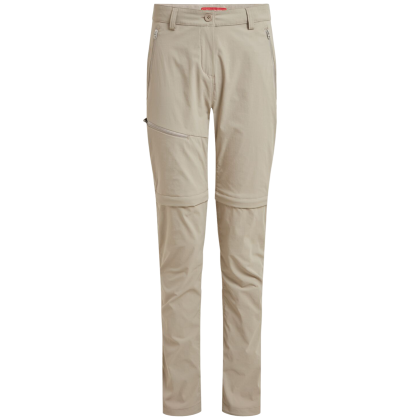 Pantaloni da donna Craghoppers NosiLife Pro Convertible Trouser III beige Soft Mushroom