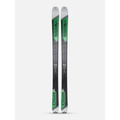 Sci alpini K2 Wayback 88 2023 nero/verde design