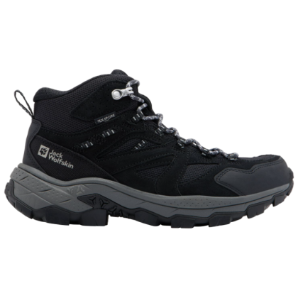 Scarpe da donna Jack Wolfskin Vojo Tour Texapore Mid W nero Phantom