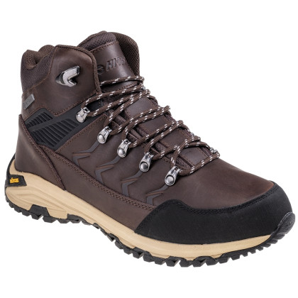 Scarpe da trekking da uomo Hi-Tec Leknes Mid Ag V nero/marrone brown/black