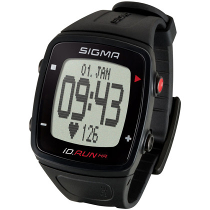 Orologio Sigma iD.RUN HR nero Black