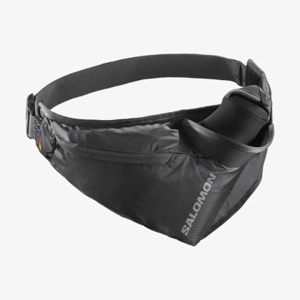 Marsupio da corsa Salomon Cross Season Bottle nero ebony