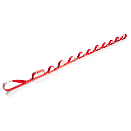 Cappio Ocún DAISYCHAIN ECO-PES 16 mm 115 cm bianco/rosso Red/White