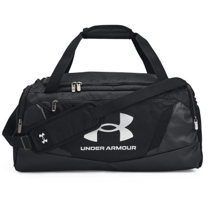 Borsa sportiva Under Armour Undeniable 5.0 Duffle SM nero Black / Black / Metallic Silver