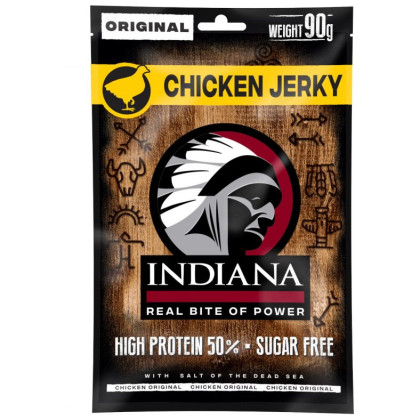 Carne secca Indiana Jerky Chicken Original 90g